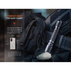 Linterna Fenix TK11R 1600 Lumens Recargable -Leopard Almacenar linterna fenix tk11r 1600 lumens recargable 5