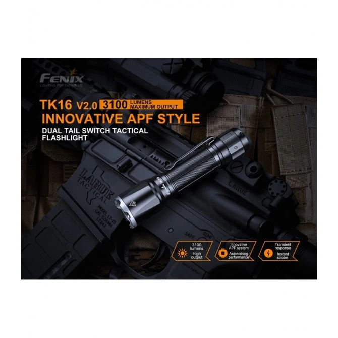 Linterna Fenix TK16-V2.0 3100 Lumens Pack Recargable 5 Linterna Fenix TK16-V2.0 3100 Lumens Pack Recargable - Imagen 3