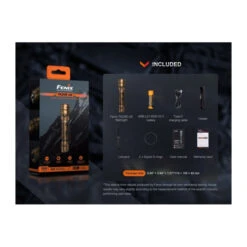 Linterna Fenix TK20R-UE Desert Camo 2.800 Lumens Recargable -Leopard Almacenar linterna fenix tk20r ue desert camo 2800 lumens recargable 15