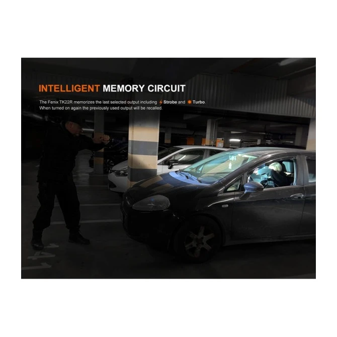 Linterna Fenix TK22R 3.200 Lumens Recargable 14 Linterna Fenix TK22R 3.200 Lumens Recargable - Imagen 12