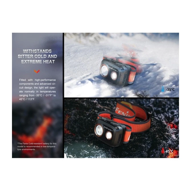 Linterna Frontal Fenix HL32R-T Azul 800 Lúmenes Recargable 21 Linterna Frontal Fenix HL32R-T Azul 800 Lúmenes Recargable - Imagen 19