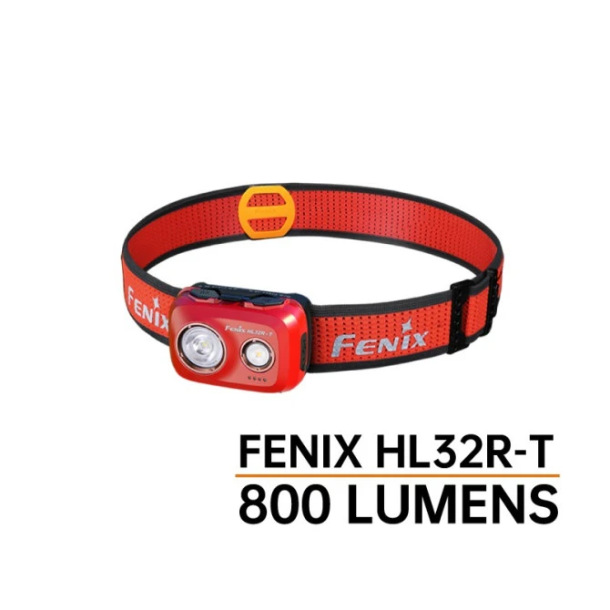 Linterna Frontal Fenix HL32R-T Roja 800 Lúmenes Recargable 3 Linterna Frontal Fenix HL32R-T Roja 800 Lúmenes Recargable