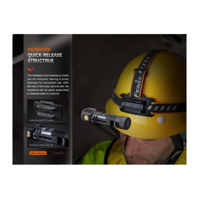 Linterna Frontal Fenix HM61R-V2.0 1600 Lumens (Luz Roja Y Blanca) Recargable 16 Linterna Frontal Fenix HM61R-V2.0 1600 Lumens (Luz Roja Y Blanca) Recargable - Imagen 14