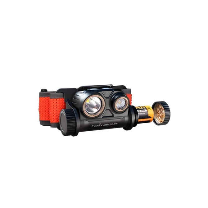 Linterna Frontal Fenix HM65R-DT Negra 1500 Lumens Recargable 4 Linterna Frontal Fenix HM65R-DT Negra 1500 Lumens Recargable - Imagen 2
