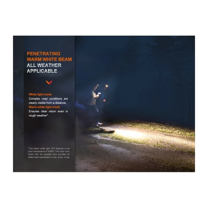 Linterna Frontal Fenix HM65R-DT Negra 1500 Lumens Recargable 7 Linterna Frontal Fenix HM65R-DT Negra 1500 Lumens Recargable - Imagen 5