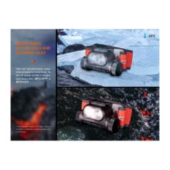 Linterna Frontal Fenix HM65R-T V2.0 1600 Lumens Recargable -Leopard Almacenar linterna frontal fenix hm65r t v20 1600 lumens recargable 16