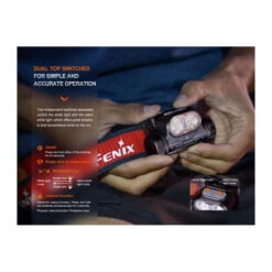 Linterna Frontal Fenix HM65R-T V2.0 1600 Lumens Recargable -Leopard Almacenar linterna frontal fenix hm65r t v20 1600 lumens recargable 9