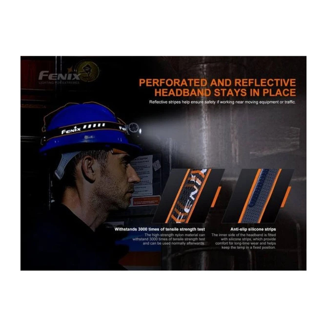 Linterna Frontal Fenix HM70R 1.600 Lumens Recargable 15 Linterna Frontal Fenix HM70R 1.600 Lumens Recargable - Imagen 13