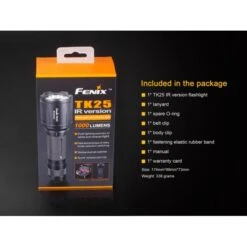 Linterna Infrarroja Fenix TK25IR 1000 Lumens (Luz Blanca E Infrarroja) -Leopard Almacenar linterna infrarroja fenix tk25ir 1000 lumens luz blanca e infrarroja 15