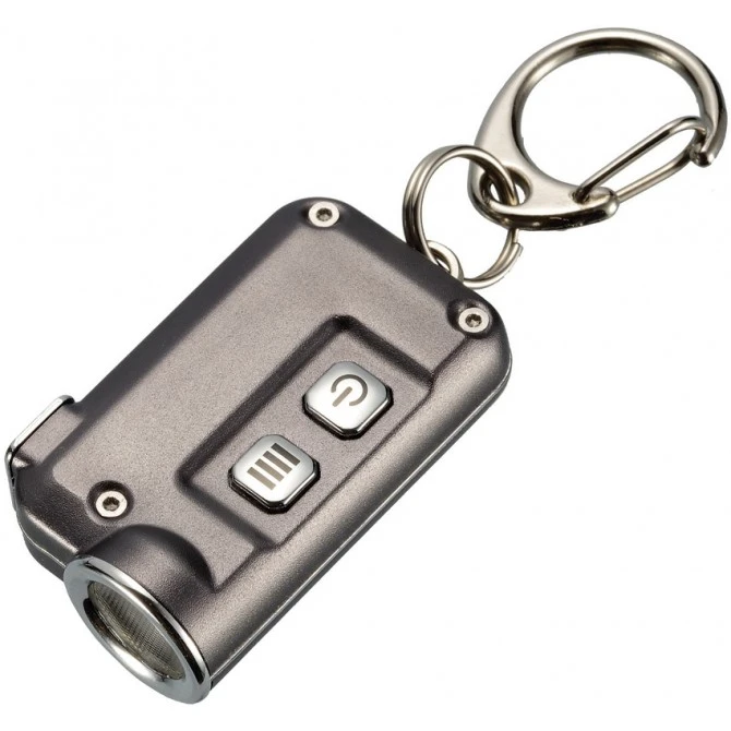 Linterna Llavero Nitecore TINI Gris 3 Linterna Llavero Nitecore TINI Gris