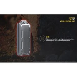 Linterna Llavero Nitecore TIP 360 Lumens Recargable -Leopard Almacenar linterna llavero nitecore tip 360 lumens recargable version 2017 12