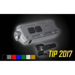 Linterna Llavero Nitecore TIP 360 Lumens Recargable -Leopard Almacenar linterna llavero nitecore tip 360 lumens recargable version 2017 18