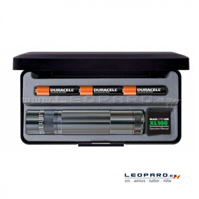 Linterna Mag-Lite XL100 Led Color Estaño 3 Linterna Mag-Lite XL100 Led Color Estaño