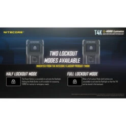 Linterna Nitecore T4K Quad-Core 16 Linterna Nitecore T4K Quad-Core -Leopard Almacenar linterna nitecore t4k quad core 4