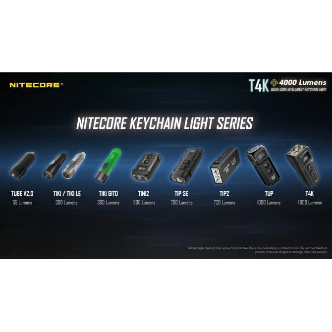 Linterna Nitecore T4K Quad-Core 12 Linterna Nitecore T4K Quad-Core - Imagen 10