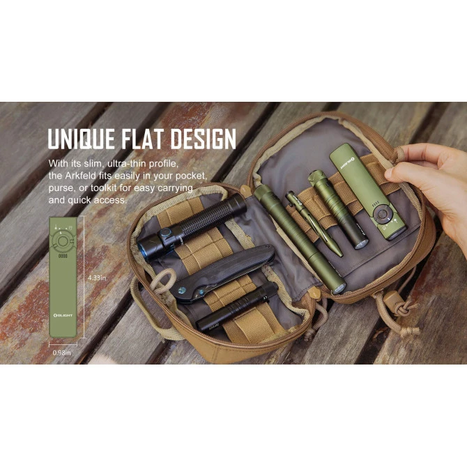 Linterna Olight Arkfeld CW Azul Con Láser 1000 Lúmenes Recargable 6 Linterna Olight Arkfeld CW Azul Con Láser 1000 Lúmenes Recargable - Imagen 4