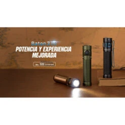 Linterna Olight Baton 3 Pro OD Green 1500 Lumens CW Recargable -Leopard Almacenar linterna olight baton 3 pro od green 1500 lumens cw recargable 3