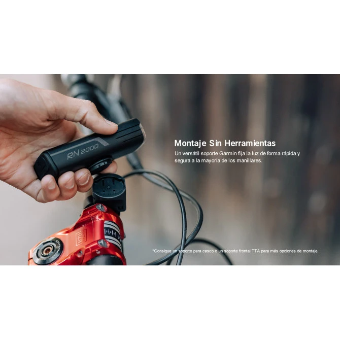 Linterna Olight Bicicleta RN 2.000 Lumens Luz Frontal Recargable 16 Linterna Olight Bicicleta RN 2.000 Lumens Luz Frontal Recargable - Imagen 14