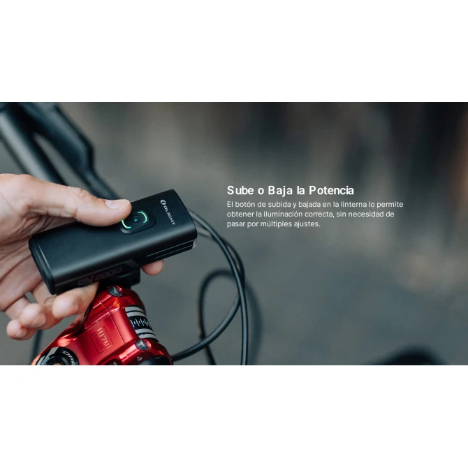 Linterna Olight Bicicleta RN 2.000 Lumens Luz Frontal Recargable 19 Linterna Olight Bicicleta RN 2.000 Lumens Luz Frontal Recargable - Imagen 17