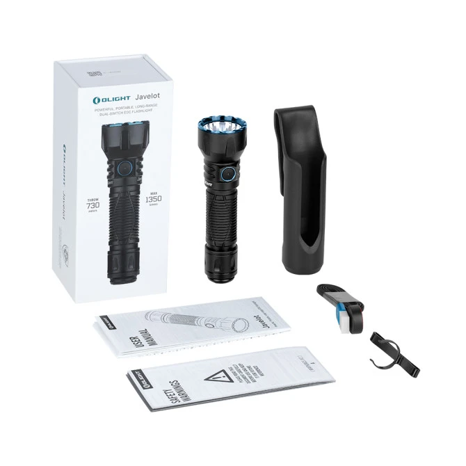 Linterna Olight Javelot Negra 1350 Lumens Recargable 13 Linterna Olight Javelot Negra 1350 Lumens Recargable - Imagen 11