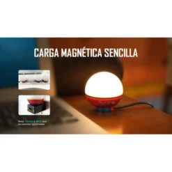 Linterna Olight Obulb MC Naranja Con Base Magnética 75 Lumens Recargable -Leopard Almacenar linterna olight obulb mc naranja con base magnetica 75 lumens recargable 10