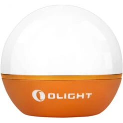 Linterna Olight Obulb MC Naranja Con Base Magnética 75 Lumens Recargable