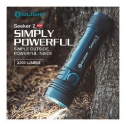 Linterna Olight Seeker 2 Simply Negra 3000 Lumens Recargable -Leopard Almacenar linterna olight seeker 2 simply negra 3000 lumens recargable 8