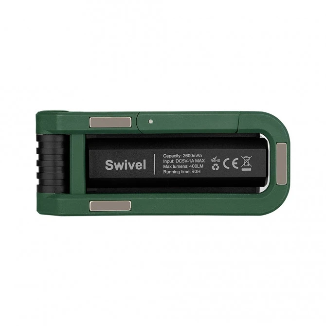 Linterna Olight Swivel Verde 400 Lumens Con Base Magnética Recargable 6 Linterna Olight Swivel Verde 400 Lumens Con Base Magnética Recargable - Imagen 4