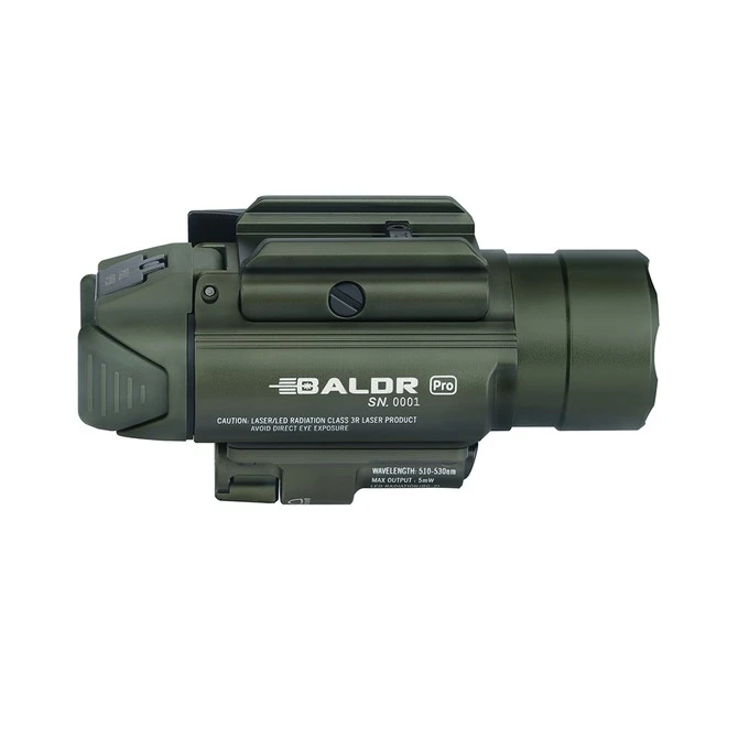 Linterna Olight Valkyria BALDR Pro Green 1350 Lumens 6 Linterna Olight Valkyria BALDR Pro Green 1350 Lumens - Imagen 4