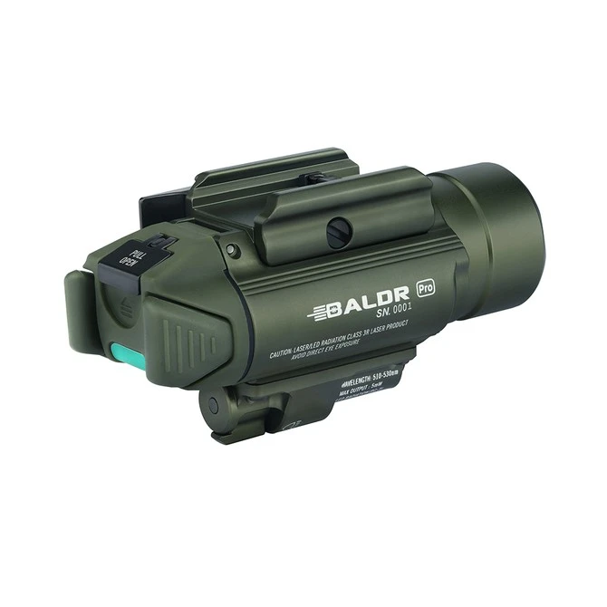 Linterna Olight Valkyria BALDR Pro Green 1350 Lumens 8 Linterna Olight Valkyria BALDR Pro Green 1350 Lumens - Imagen 6