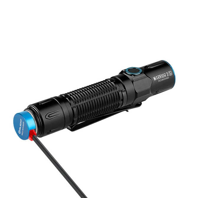 Linterna Olight Warrior 3S Negra 2.300 Lumens Recargable 4 Linterna Olight Warrior 3S Negra 2.300 Lumens Recargable - Imagen 2