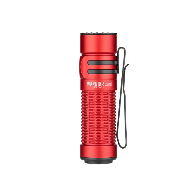 Linterna Olight Warrior Nano Roja 1.200 Lumens Recargable 7 Linterna Olight Warrior Nano Roja 1.200 Lumens Recargable - Imagen 5