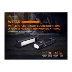 Linterna Profesional Fenix WT16R 300 Lúmenes Recargable -Leopard Almacenar linterna profesional fenix wt16r 300 lumenes recargable 1