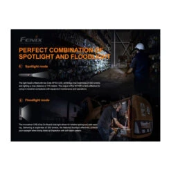 Linterna Profesional Fenix WT16R 300 Lúmenes Recargable -Leopard Almacenar linterna profesional fenix wt16r 300 lumenes recargable 2