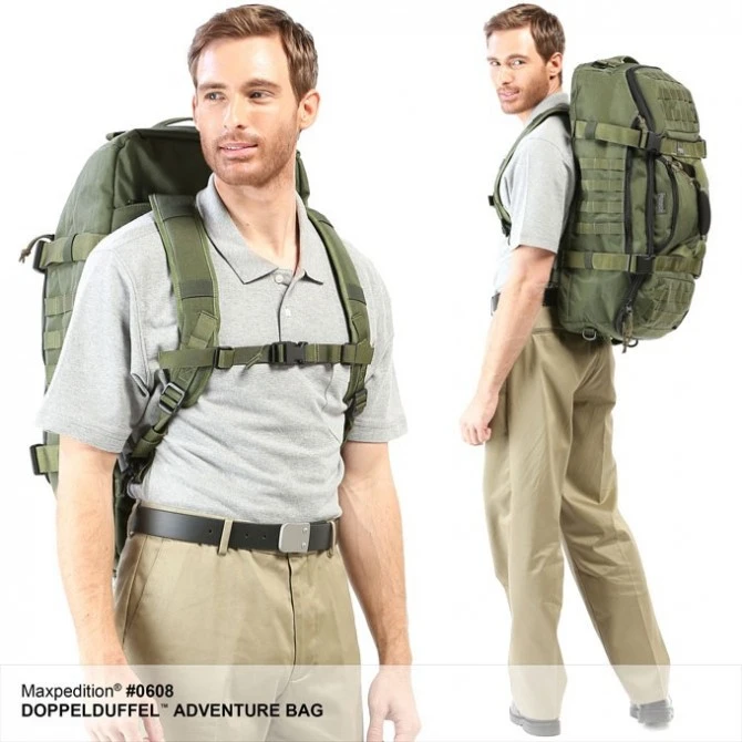 Maxpedition Doppleduffel Adventure Bag Khaki 17 Maxpedition Doppleduffel Adventure Bag Khaki - Imagen 15
