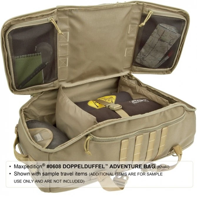 Maxpedition Doppleduffel Adventure Bag Khaki 5 Maxpedition Doppleduffel Adventure Bag Khaki - Imagen 3