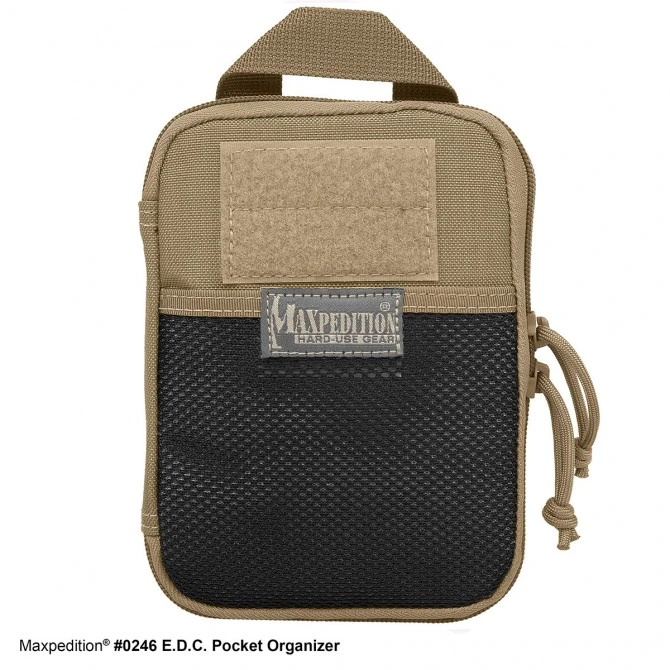 Maxpedition E.D.C Pocket Organizer Khaki 3 Maxpedition E.D.C Pocket Organizer Khaki