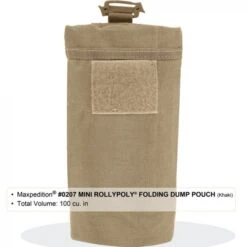 Maxpedition Mini Rollypoly Khaki 16 Maxpedition Mini Rollypoly Khaki -Leopard Almacenar maxpedition mini rollypoly khaki 4