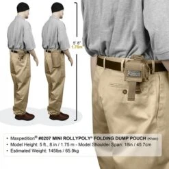 Maxpedition Mini Rollypoly Khaki 21 Maxpedition Mini Rollypoly Khaki -Leopard Almacenar maxpedition mini rollypoly khaki 9