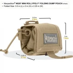 Maxpedition Rollypoly Khaki 14 Maxpedition Rollypoly Khaki -Leopard Almacenar maxpedition rollypoly khaki 1