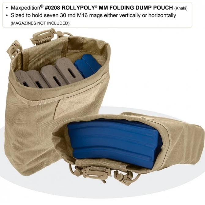 Maxpedition Rollypoly Khaki 13 Maxpedition Rollypoly Khaki - Imagen 11