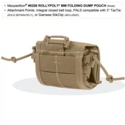 Maxpedition Rollypoly Khaki 15 Maxpedition Rollypoly Khaki -Leopard Almacenar maxpedition rollypoly khaki 2