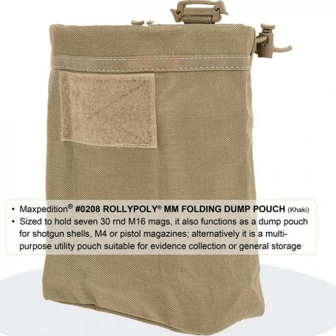 Maxpedition Rollypoly Khaki 7 Maxpedition Rollypoly Khaki - Imagen 5
