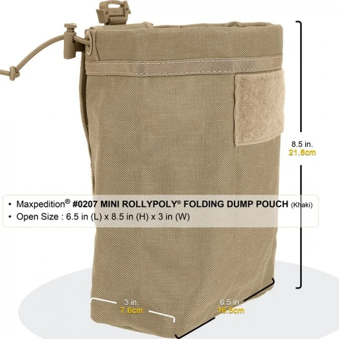Maxpedition Rollypoly Khaki 8 Maxpedition Rollypoly Khaki - Imagen 6