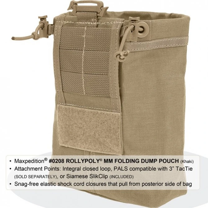 Maxpedition Rollypoly Khaki 9 Maxpedition Rollypoly Khaki - Imagen 7