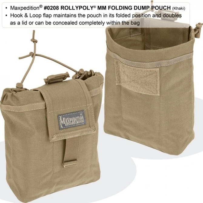 Maxpedition Rollypoly Khaki 11 Maxpedition Rollypoly Khaki - Imagen 9