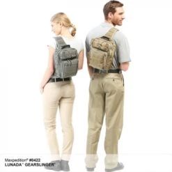 Mochila Bandolera Maxpedition Lunada Gearslinger Black -Leopard Almacenar mochila bandolera maxpedition lunada gearslinger black 19