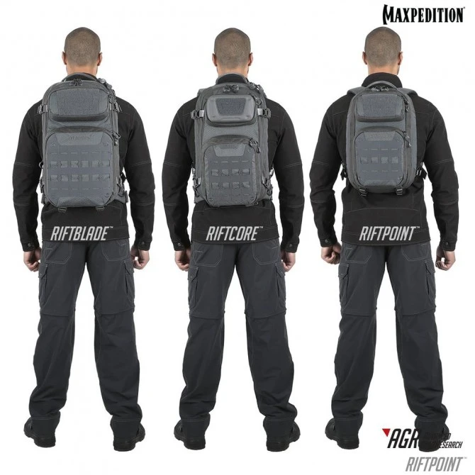 Mochila Maxpedition AGR Riftpoint Backpack Negra 12 Mochila Maxpedition AGR Riftpoint Backpack Negra - Imagen 10