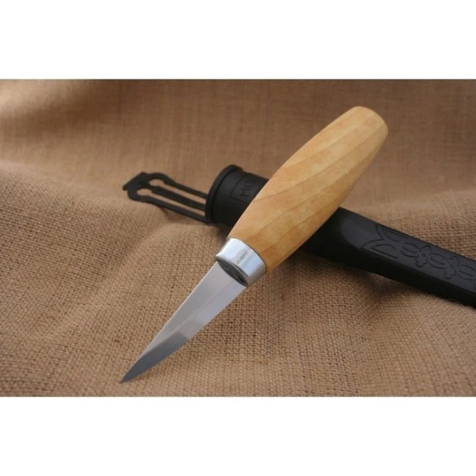 Morakniv Cuchillo Para Tallado De Madera 120C Natural 10 Morakniv Cuchillo Para Tallado De Madera 120C Natural - Imagen 8
