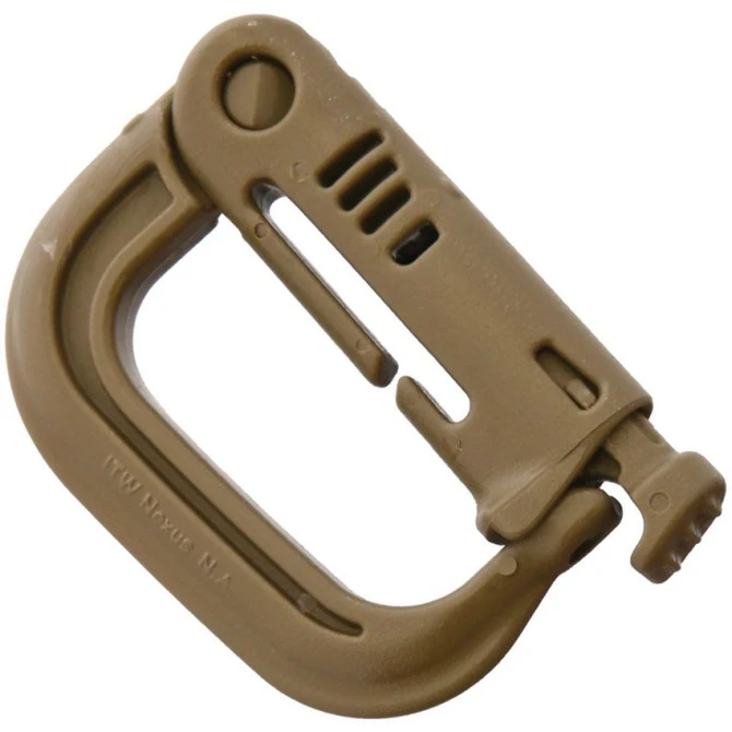 Mosquetón Maxpedition Grimloc Desert Tan 3 Mosquetón Maxpedition Grimloc Desert Tan